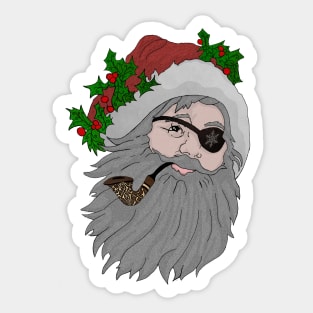 Pirate Claus Sticker